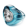 Swarovski Пръстен Dulcis 5709965 Син за Жени цена