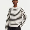 AMI PARIS Пуловер UKS036.KN0041 Сив Relaxed Fit за Жени цена