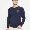 Aeronautica Militare Пуловер 232MA1394L463 Тъмносин Regular Fit за Мъже цена