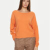 American Vintage Пуловер Damsville DAM225H24 Оранжев Loose Fit за Жени цена