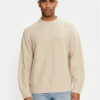 Calvin Klein Jeans Пуловер J30J326202 Бежов Boxy Fit за Мъже цена