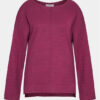 Chantelle Пуловер Agate CA3520 Виолетов Relaxed Fit за Жени цена
