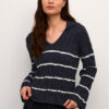 Cream Пуловер Crpano Knit 10611644 Тъмносин Regular Fit за Жени цена