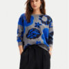 Desigual Пуловер Niagara 24WWJF32 Цветен Regular Fit за Жени цена