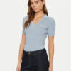Guess Пуловер W5RR25 Z2U00 Светлосиньо Regular Fit за Жени цена