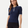 Guess Пуловер W5GR37 Z3L10 Тъмносин Regular Fit за Жени цена