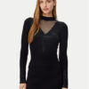 Guess Пуловер W5RR15 Z2Y50 Черен Regular Fit за Жени цена