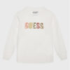 Guess Пуловер K3GR00 Z36I0 Бял Regular Fit за Момичета цена