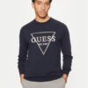 Guess Пуловер M5RR02 Z3KI1 Тъмносин Regular Fit за Мъже цена