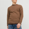 Jack&Jones Пуловер 12212816 Кафяв Regular Fit за Мъже цена