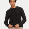 Jack&Jones Пуловер 12261436 Черен Regular Fit за Мъже цена
