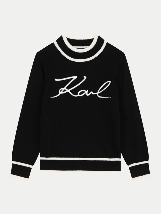 Пуловер Karl Lagerfeld Kids за Момичета цена