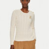 Lauren Ralph Lauren Пуловер 200932223002 Екрю Slim Fit за Жени цена