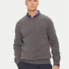 La Martina Пуловер ZMS024 YW106 Сив Regular Fit за Мъже цена