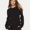 MICHAEL Michael Kors Пуловер MF460YPF2G Черен Relaxed Fit за Жени цена
