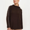 Max Mara Leisure Пуловер Fanfara 2426366178600 Кафяв Regular Fit за Жени цена