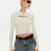 Miss Sixty Пуловер 6L4RJ4340000 Екрю Slim Fit за Жени цена