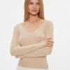 ONLY Пуловер 15302350 Бежов Regular Fit за Жени цена
