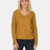 ONLY Пуловер Rica 15224360 Оранжев Regular Fit за Жени цена
