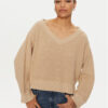 PINKO Пуловер Spiga 102803 A1KP Бежов Regular Fit за Жени цена