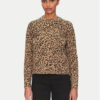 Pieces Пуловер Seo 17156343 Кафяв Regular Fit за Жени цена