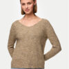 Pieces Пуловер Ellen 17114251 Кафяв Regular Fit за Жени цена