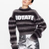 ROTATE Пуловер Mohair Knit RT2404 Сив Regular Fit за Жени цена