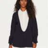 STAUD Пуловер Coast R24P3137CC Тъмносин Oversize за Жени цена