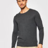 Selected Homme Пуловер Rome 16079774 Сив Regular Fit за Мъже цена
