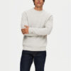 Selected Homme Пуловер Dane 16092599 Сив Regular Fit за Мъже цена