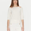 TWINSET Пуловер 251TP3490 Екрю Loose Fit за Жени цена