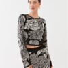 TWINSET Пуловер 232TP3691 Черен Regular Fit за Жени цена