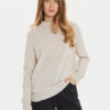 TWINSET Пуловер 242TT3480 Екрю Loose Fit за Жени цена