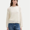 Tom Tailor Denim Пуловер 1045610 Екрю Loose Fit за Жени цена