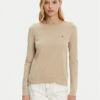 Tommy Hilfiger Пуловер WW0WW40099 Бежов Regular Fit за Жени цена
