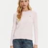 Tommy Hilfiger Пуловер WW0WW44984 Розов Regular Fit за Жени цена