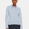 Tommy Hilfiger Пуловер WW0WW43505 Син Regular Fit за Жени цена