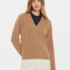 Tommy Hilfiger Пуловер WW0WW43101 Бежов Relaxed Fit за Жени цена