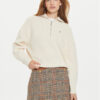 Tommy Hilfiger Пуловер WW0WW42141 Екрю Relaxed Fit за Жени цена