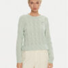 Tommy Hilfiger Пуловер WW0WW43586 Зелен Regular Fit за Жени цена