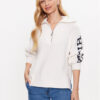 Tommy Hilfiger Пуловер WW0WW39013 Екрю Relaxed Fit за Жени цена