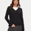Tommy Hilfiger Пуловер WW0WW43505 Черен Regular Fit за Жени цена
