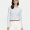 Tommy Hilfiger Пуловер WW0WW40099 Син Regular Fit за Жени цена