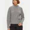 Tommy Hilfiger Пуловер WW0WW42144 Сив Relaxed Fit за Жени цена