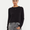 Tommy Jeans Пуловер Essential DW0DW17254 Черен Regular Fit за Жени цена