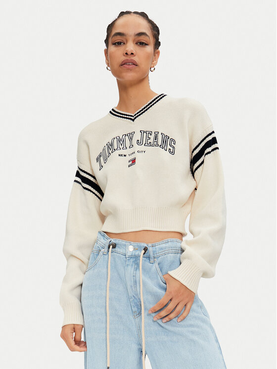 Пуловер Tommy Jeans за Жени цена