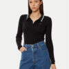 Tommy Jeans Пуловер DW0DW19887 Черен Slim Fit за Жени цена