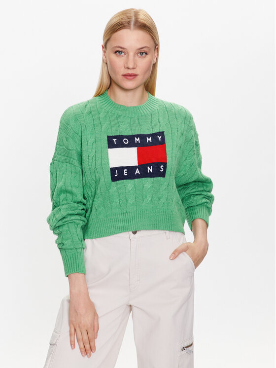 Пуловер Tommy Jeans за Жени цена