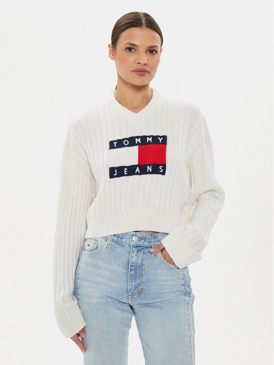 Пуловер Tommy Jeans за Жени цена