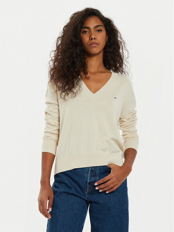Пуловер Tommy Jeans за Жени цена